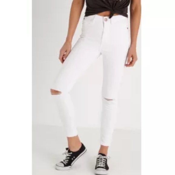 cotton on white jeans